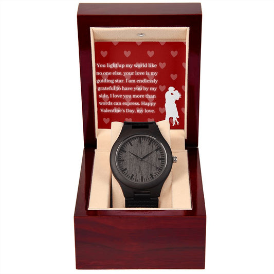 My Love - Wooden Watch
