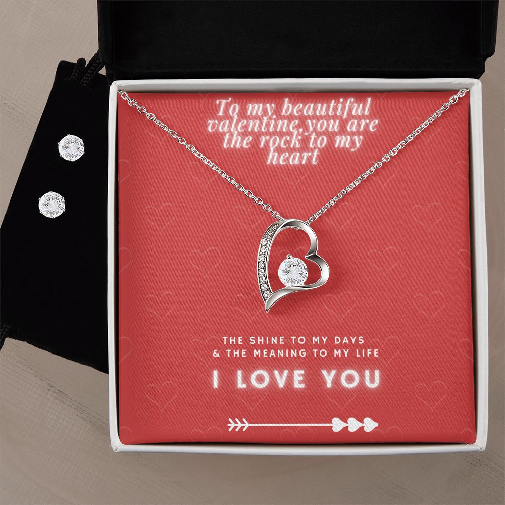 SET - My Rock - Forever Love Necklace